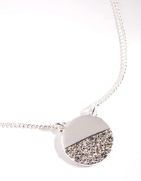 Silver Pendant Necklace - link has visual effect only