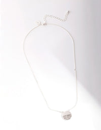 Silver Pendant Necklace - link has visual effect only