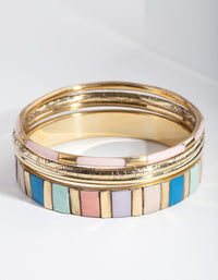 Multi Mixed Bangle Pack - link has visual effect only