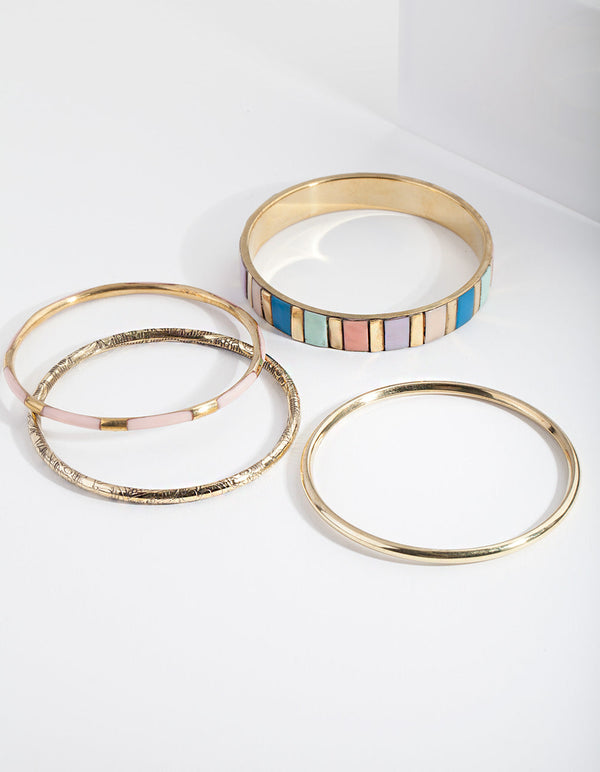 Multi Mixed Bangle Pack