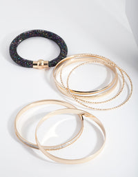 Multi Mixed Bangle Pack - link has visual effect only