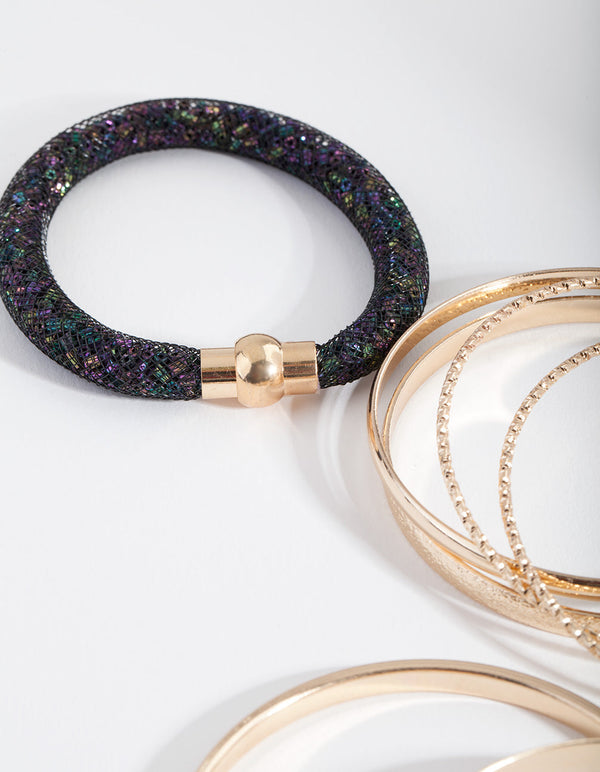 Multi Mixed Bangle Pack
