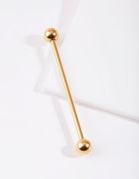 Gold Ball Industrial Bar - link has visual effect only