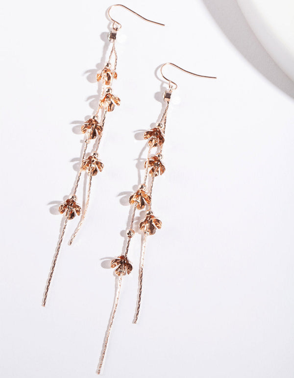 Lovisa Rose Gold Drop Earrings