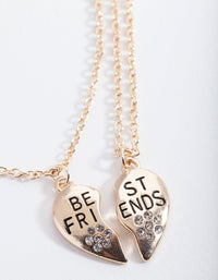 Kids Gold BFF Necklace - link has visual effect only