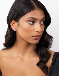 Sterling Silver Pink Star Earring Pack - link has visual effect only