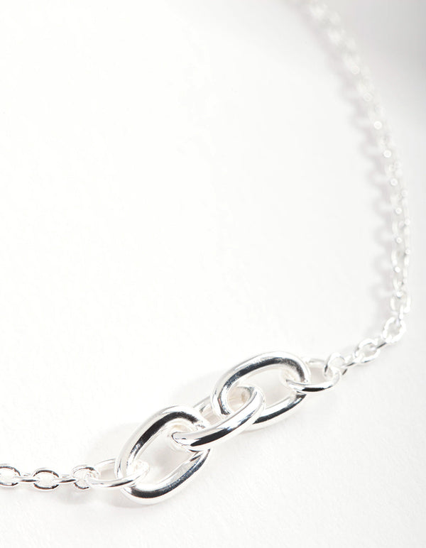 Sterling Silver Mini Chain Link Bracelet