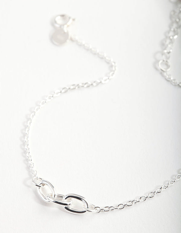 Sterling Silver Mini Chain Link Bracelet