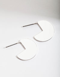 Silver Mini 3/4 Huggie Earrings - link has visual effect only