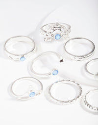 Silver Opal Gem Ring Pack - link has visual effect only