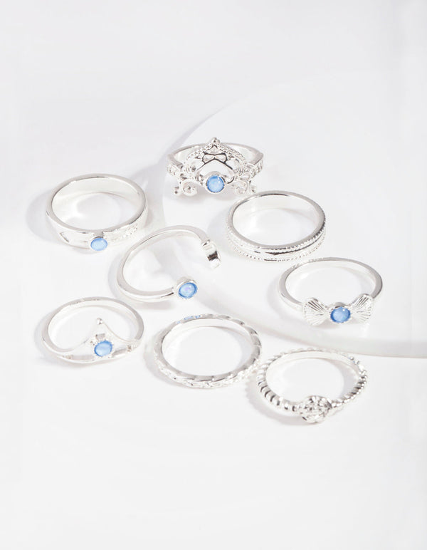 Silver Opal Gem Ring Pack