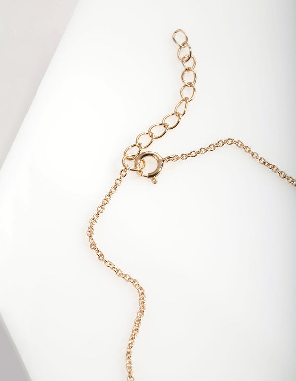Gold Plated Sterling Silver Disc Jingle Bracelet