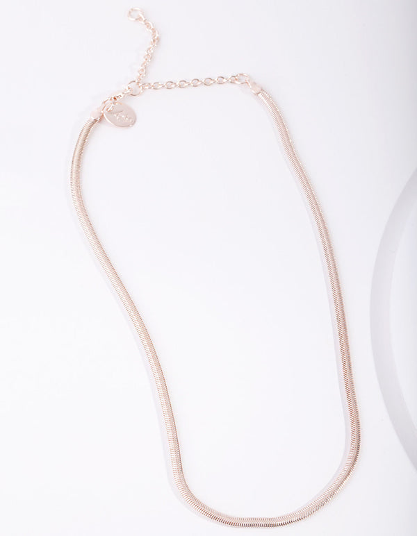 Rose Gold Plated Necklace