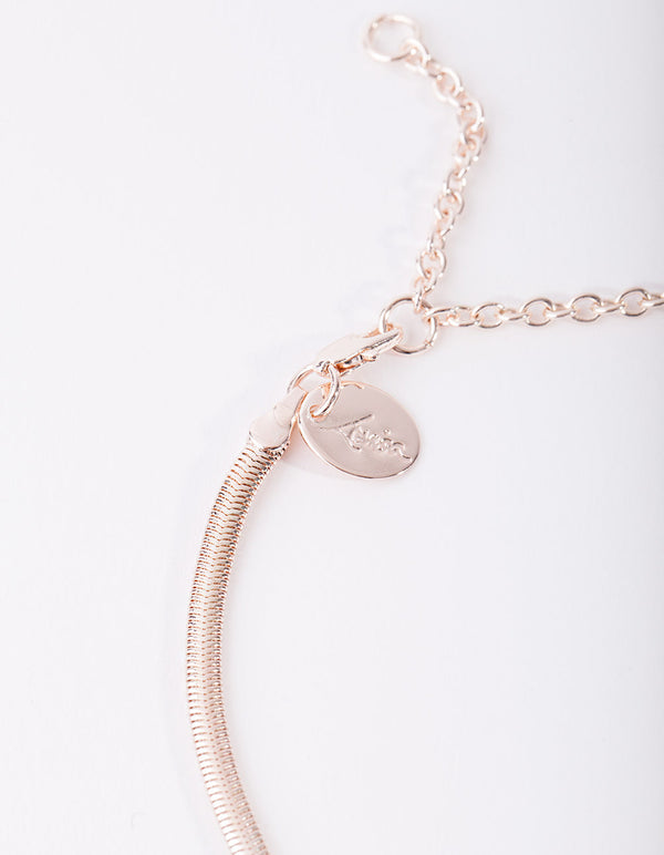 Rose Gold Plated Necklace