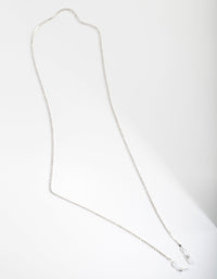 Silver Diamante Sunglasses Chain - link has visual effect only