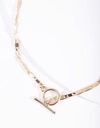 Real Gold Plated Lariat Necklace - link has visual effect only