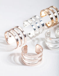 Mixed Metal Ear Cuff Pack - link has visual effect only