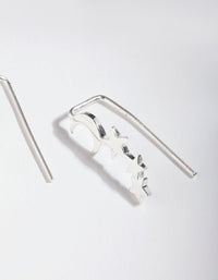 Sterling Silver Celestial Drop Earrings - link has visual effect only
