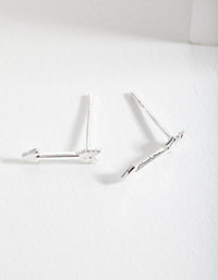 Sterling Silver Arrow Stud Earrings - link has visual effect only