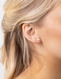 Sterling Silver Ball Dog Stud Earring 2 Pack - link has visual effect only