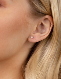 Sterling Silver Knot Stud and Hoop Earring 2 Pack - link has visual effect only