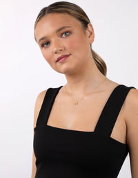 Gold Plated Sterling Silver Geometric Pattern Necklace - link has visual effect only