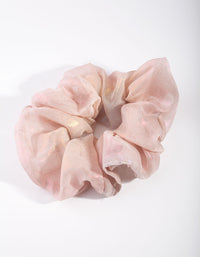 Blush Reflective Scrunchie - link has visual effect only