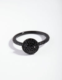Diamante Round Lolly Ring - link has visual effect only
