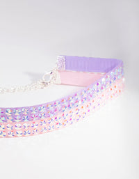 Kids Silver Star Choker 2 Pack - link has visual effect only