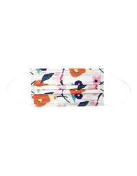10 Pack Single Use Disposable Floral Face Mask - link has visual effect only