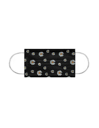 10 Pack Single Use Disposable Daisy Face Mask - link has visual effect only