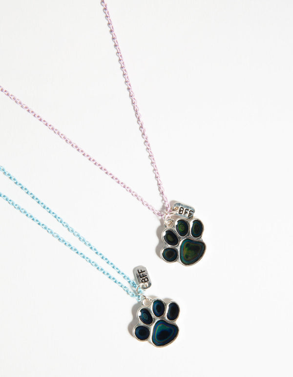 Naszyjnik dla dzieci Matte Paw Mood Best Friends
