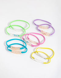 Kids Mega Best Friend Mixed Cut-out Bracelet 8-Pack - link has visual effect only
