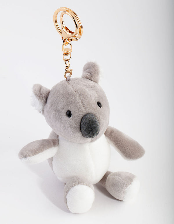 Kids Mixed Material Koala Keyring