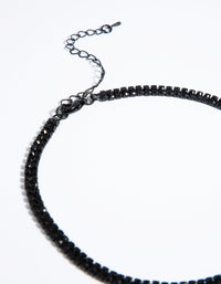 Naszyjnik typu choker z matowym wykończeniem - link has visual effect only