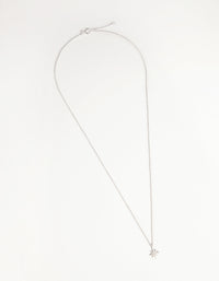 Sterling Silver Starburst Necklace - link has visual effect only