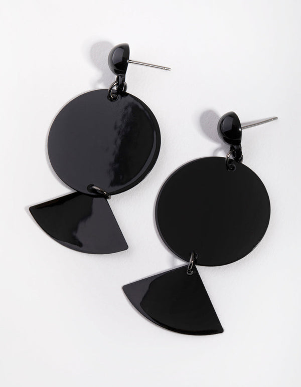 Kolczyki wiszące Matte Shapes