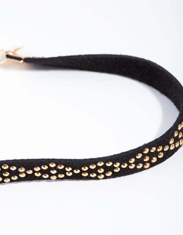 Fabric Embellished Choker