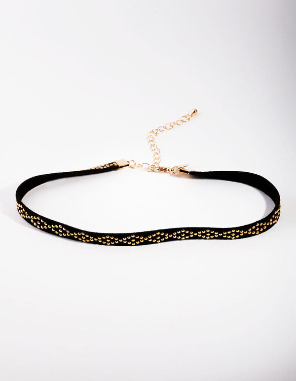 Fabric Embellished Choker