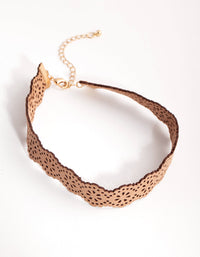 Fabric Lacy Choker - link has visual effect only