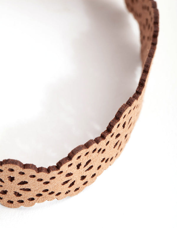 Fabric Lacy Choker