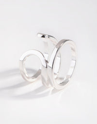 Silver Triple Layer Rings - link has visual effect only