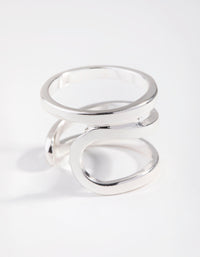 Silver Triple Layer Rings - link has visual effect only