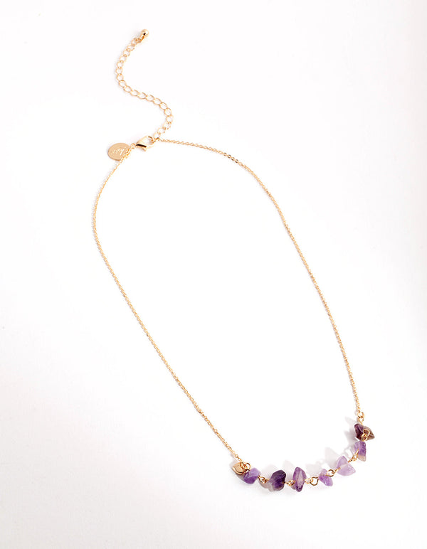 Gouden chip ketting