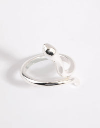 Silver Smooth Snake Ring - link has visual effect only