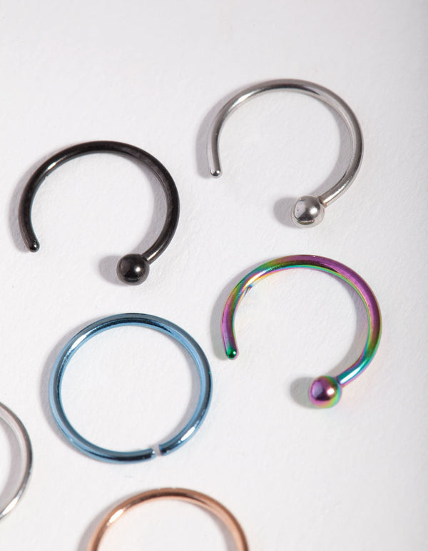 Open Ball 6-Pack Nose Ring