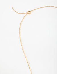 Real Gold Plated Sterling Silver Cupchain Necklace - link has visual effect only