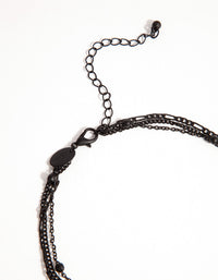 Gold Shape 3-Layer Choker Necklace - link has visual effect only