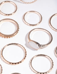 Złoty Mega Pakiet Multi Ring - link has visual effect only