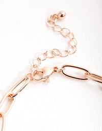 Mixed Metals Wide Chain 2-Pack Bracelets - link has visual effect only